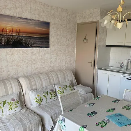 Coquet T2, Balcon Sud, Parking Privé, 400m De La - - Fr-1-482-135 * Fort-Mahon-Plage